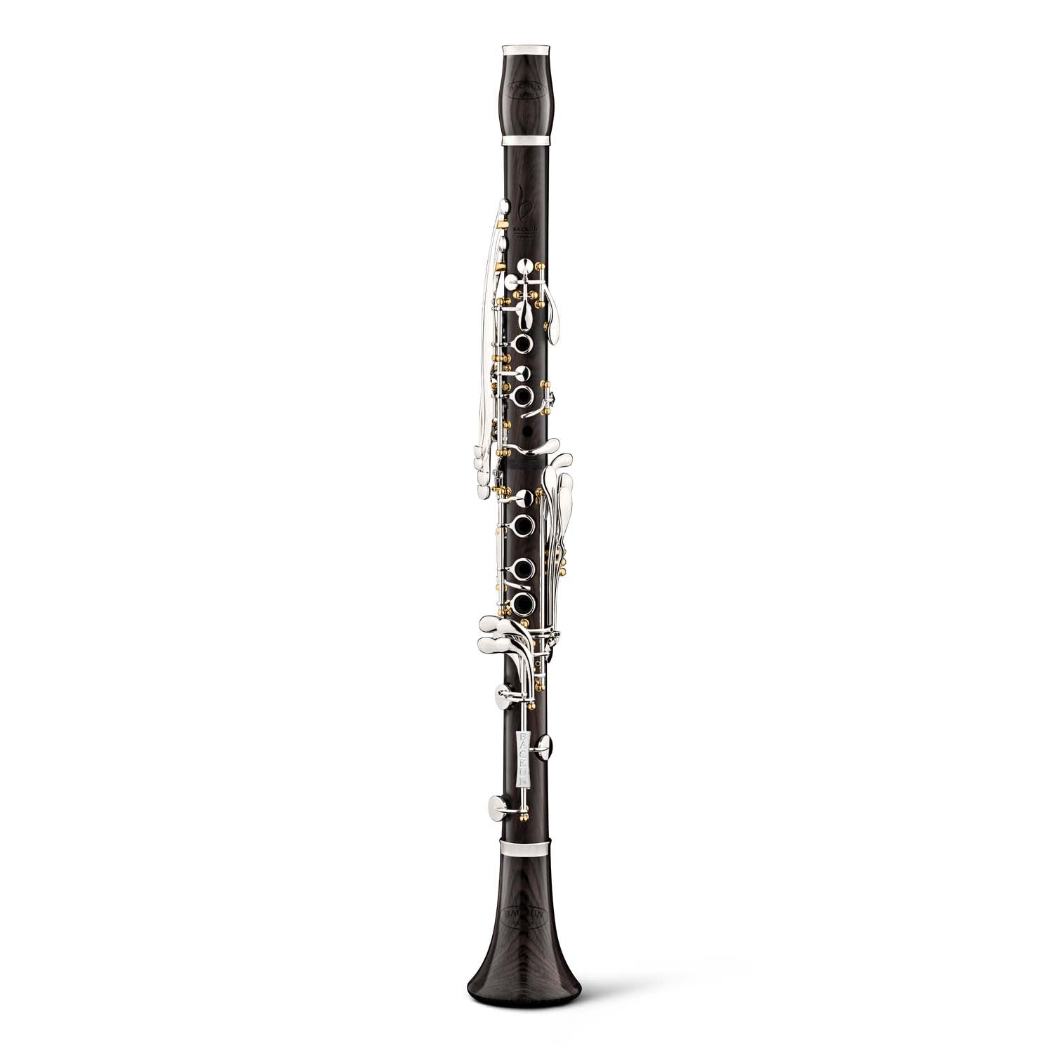 backun-a-clarinet-essence-grenadilla-silver-with-gold-posts-front