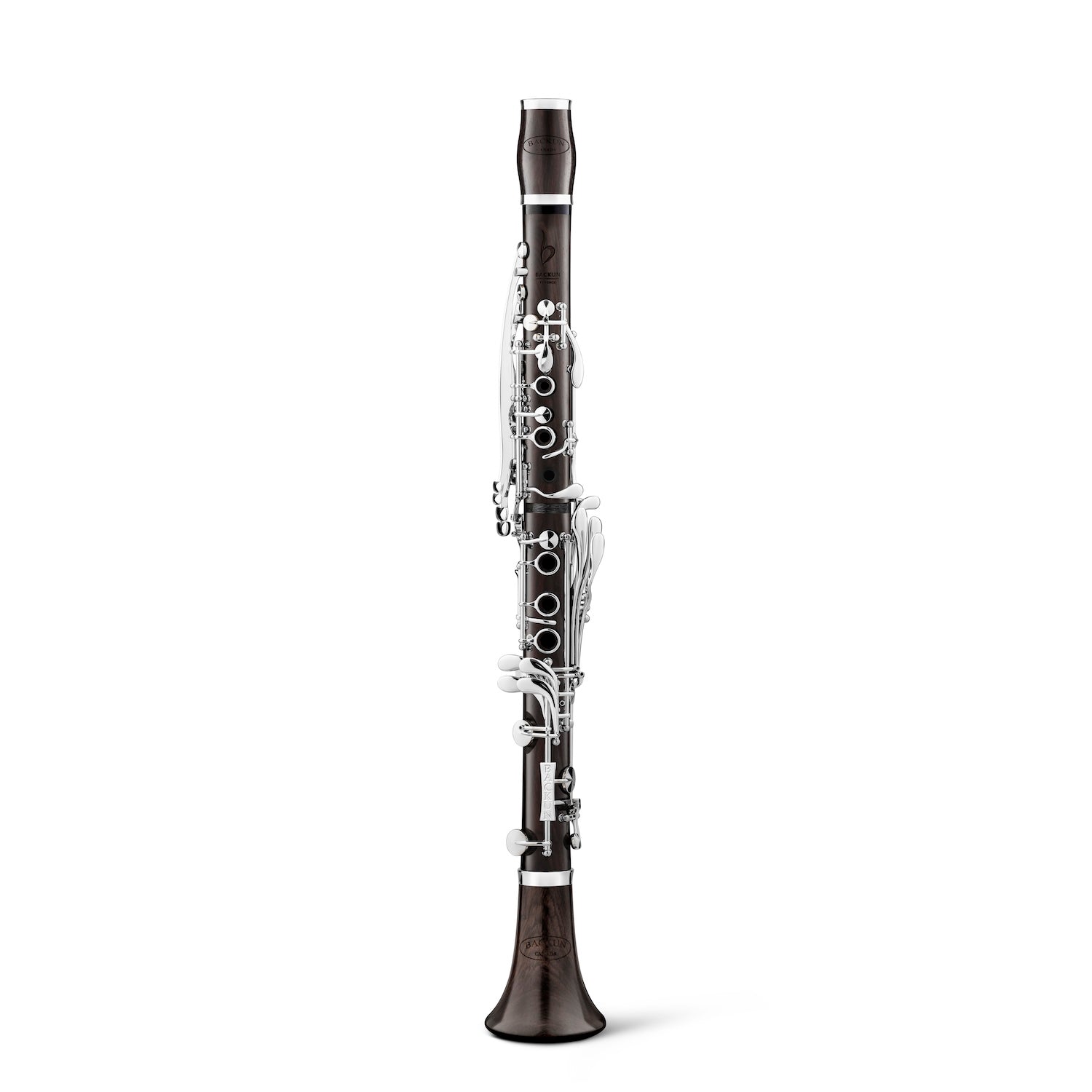 backun-bb-clarinet-essence-grenadilla-synthetic-liner-f-vent-silver-front